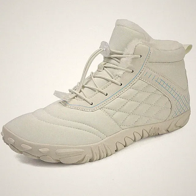 Men Winter Shoes Non-slip Barefoot Hiking Sneakers Wide Toe Snow Boots Unisex