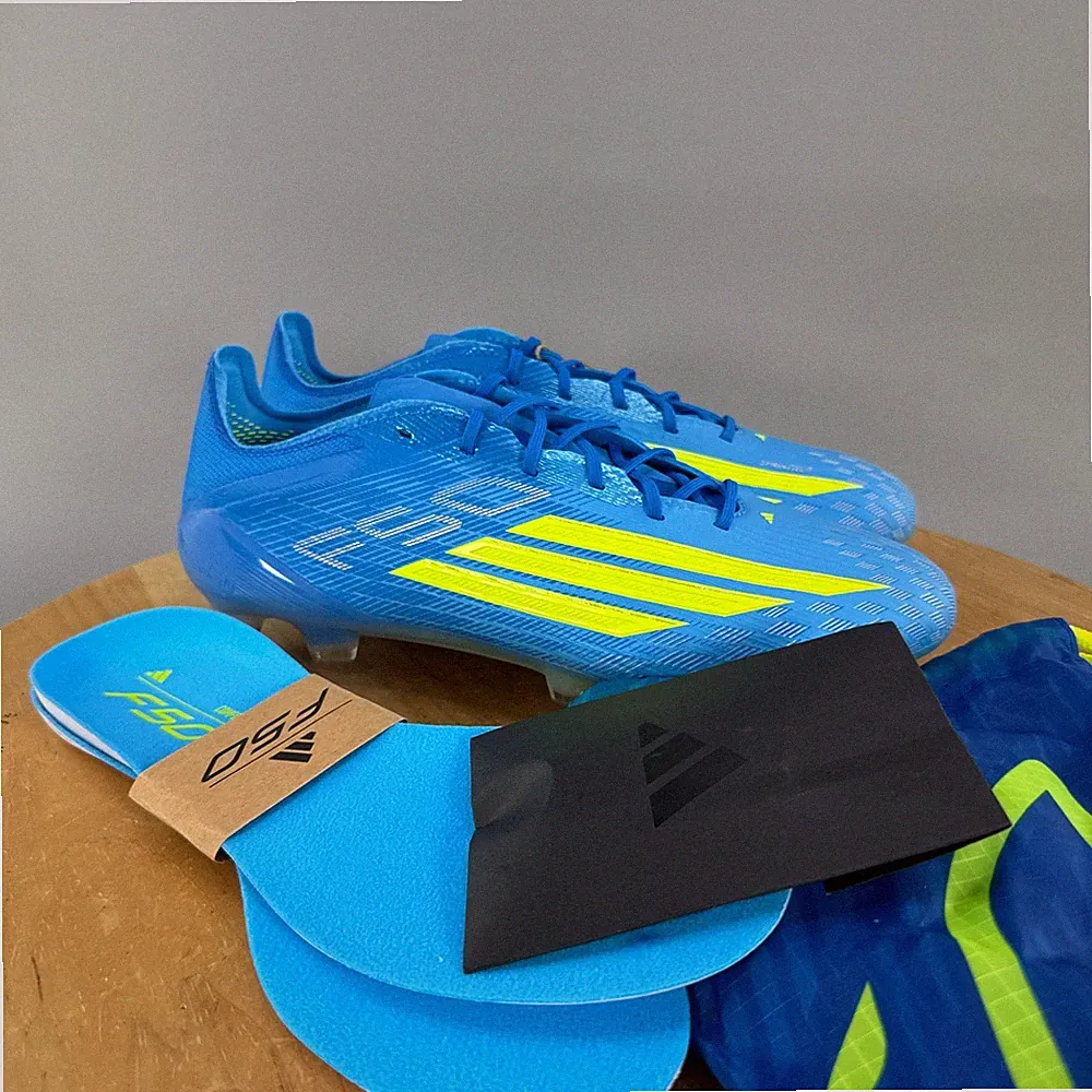 Mens 7.5 / Womens 8.5 - adidas F50 Elite SG Soccer Cleats Ice Cold Precision NEW