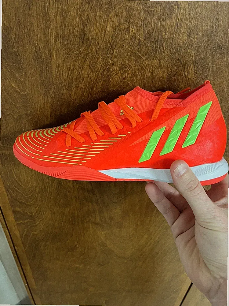 mens adidas predator edge.3 indoor soccer cleat size 13.5 (GV8518) no box