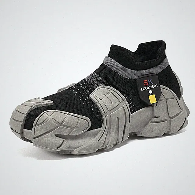 Mens Fashion Socks Shoes Ankle Boots Non Slip Walking Running Outdoor Sneakers
