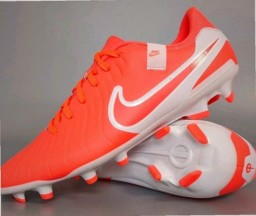 Mens Nike Tiempo Legend 10 Academy AG Soccer Cleats Size 7 or 7.5 HOT LAVA