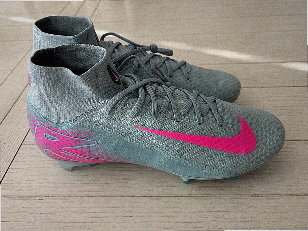 Mens Size 11.5 Nike Zoom Mercurial Superfly 10 Elite FG Soccer Cleats FQ1454-301