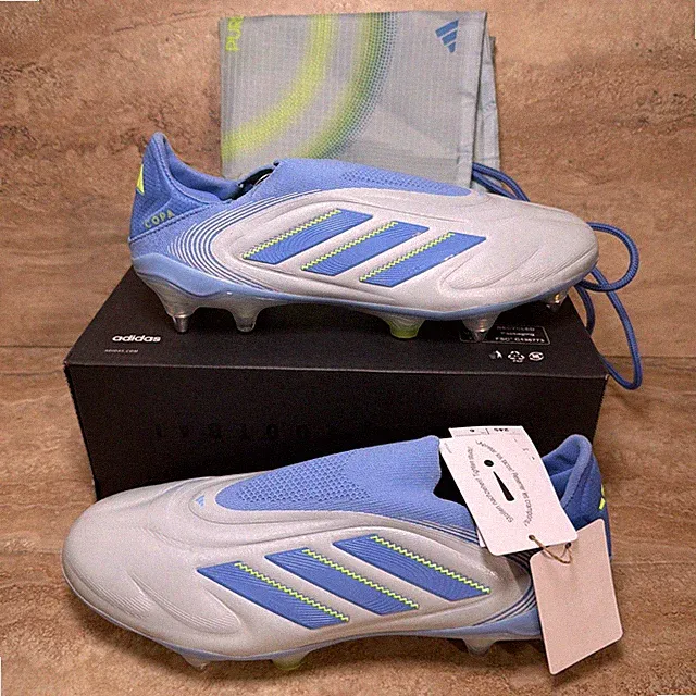 Mens Size 6.5 Adidas Copa Pure 3 Elite Laceless Soft Ground Soccer Cleats IH0857