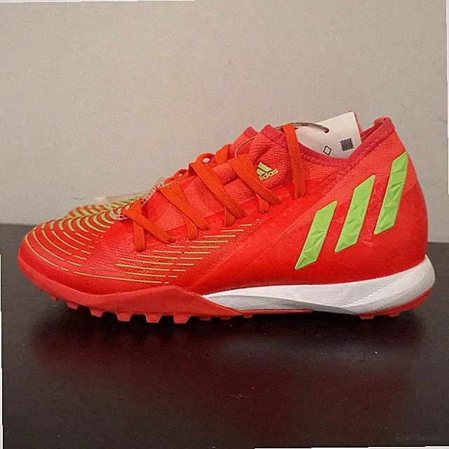 Mens Size 6.5 Adidas Predator Edge.3 Turf Shoes Soccer Training Cleats Solar Red