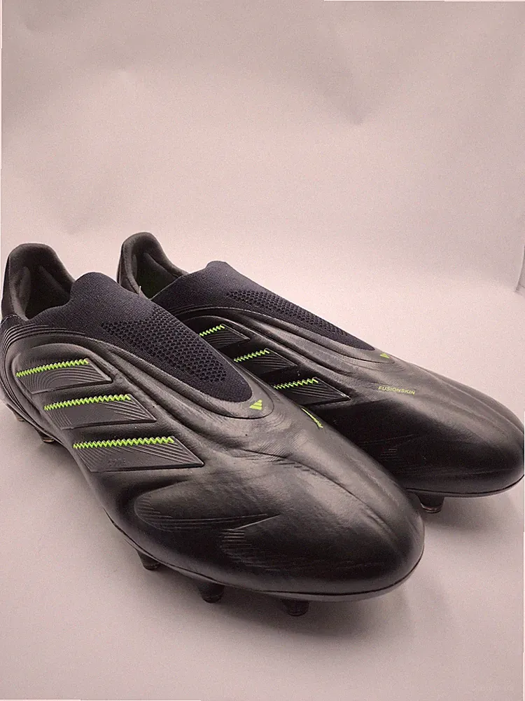 mens Size 7 New Adidas Copa Pure 3 Elite Laceless FG Black Soccer Cleats JS0652