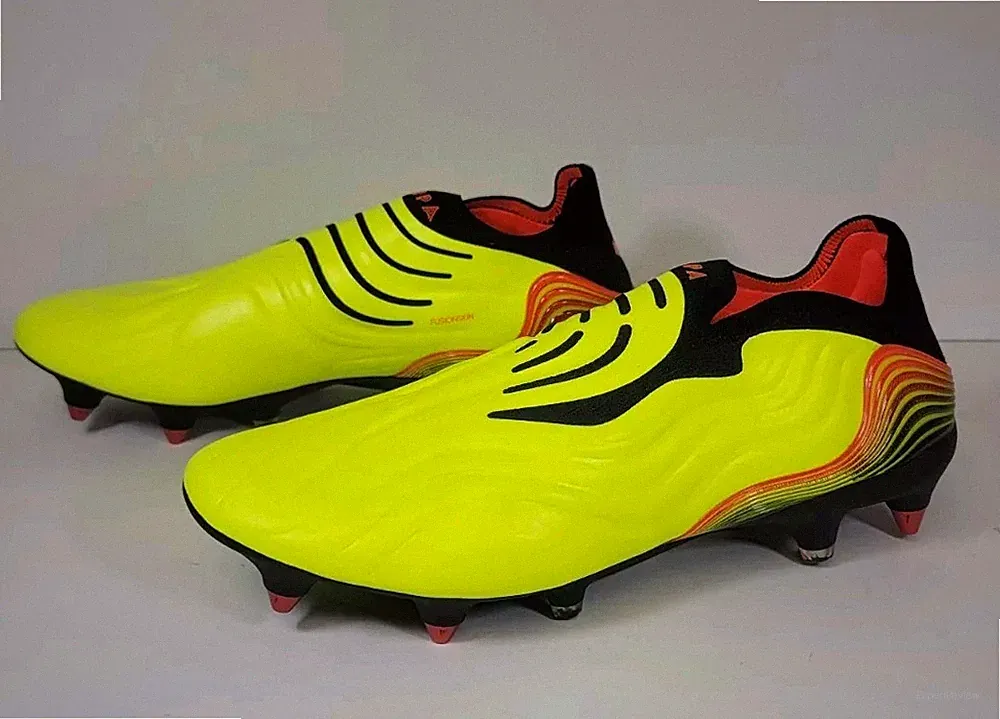 Mens Size 8.5 Adidas Copa Sense+ SG Soft Ground Men Soccer Cleats Yellow GZ1358