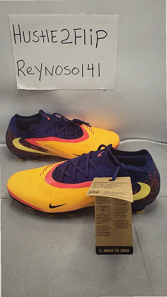 Mens Size 8.5 Nike Erling Haaland Phantom 6 Low Pro FG IB3094-800 Soccer Cleats