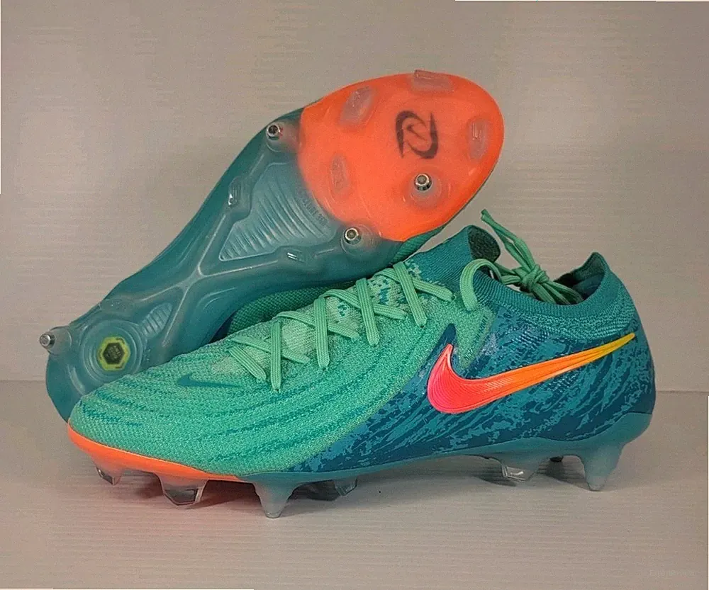 Mens Size 8.5 Nike Phantom GX II Elite SG-Pro AC Soccer Cleats FZ4912-300