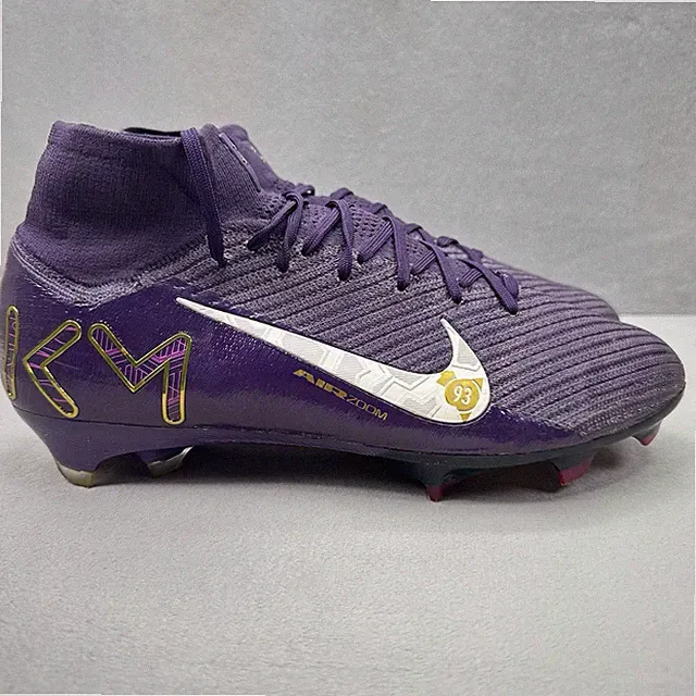 Mens Size 9.5 Nike Zoom Mercurial Superfly 10 Elite Kylian Mbappé Soccer Cleats