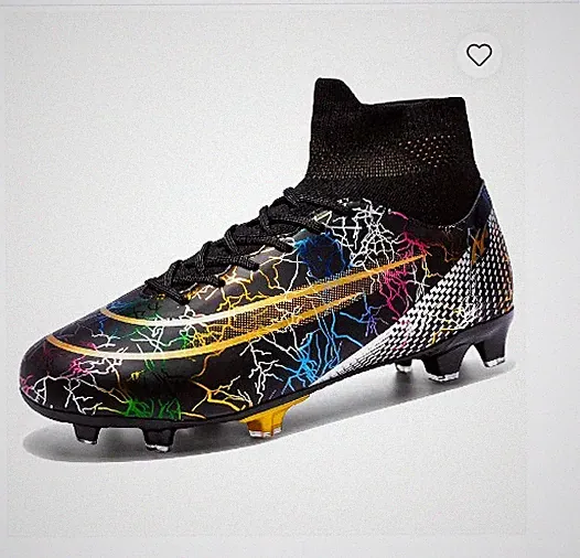 Mens Soccer Cleats 9. 5 to 10 US / 43 FG Anti-skid Professional Sport Training