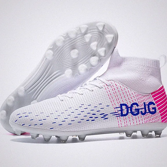 Mens Soccer Cleats Adult Training Football Cleats Lightweight Adult High-top...