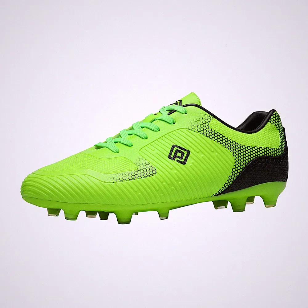 Mens Soccer Cleats Soccer Shoes Outdoor Football Training Shoes Size Black US