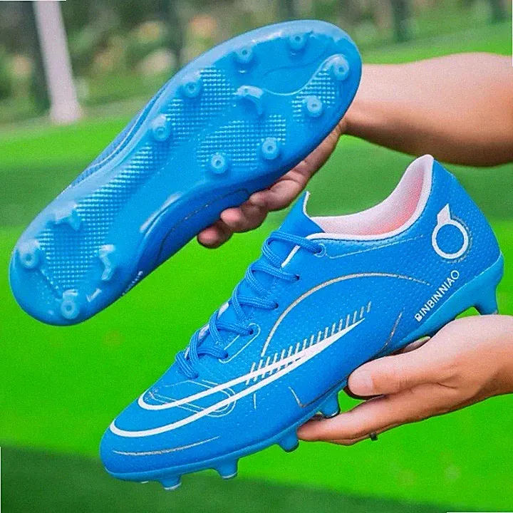 Mens soccer cleats US Size 10.5 Brand New Euro Size 44 Blue