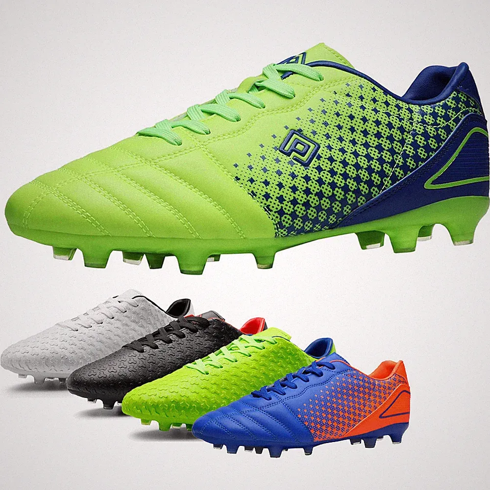 Mens Soccer Shoes Firm Ground Soccer Cleats Football Shoes Size 6.5-13