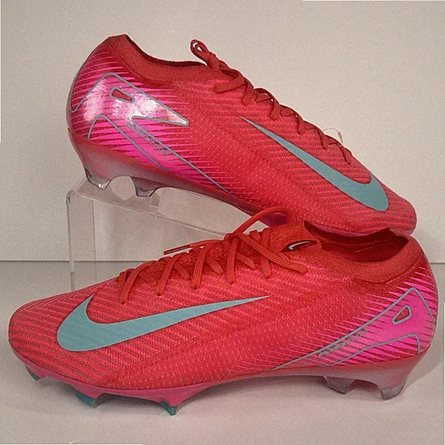Mens Sz 12.5 Nike ZM Vapor 16 Elite FG Ember Glow Pink Soccer Cleats FQ1457-800