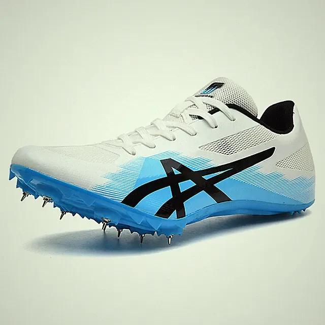 Mens Track Spikes Running Shoes Mesh Field Sprinter Distance Run Outdoor Jogging
