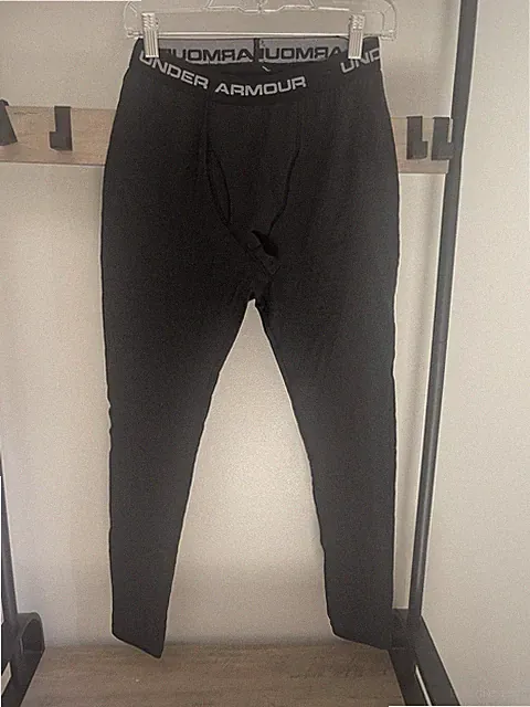 Mens Under Armour Spandex Tights Compression Pants Med