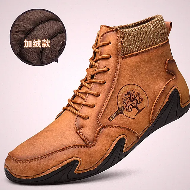 Mens Walking Shoes Outdoor Hiking Driving Boots Ankle Casual Sneakers Loafers