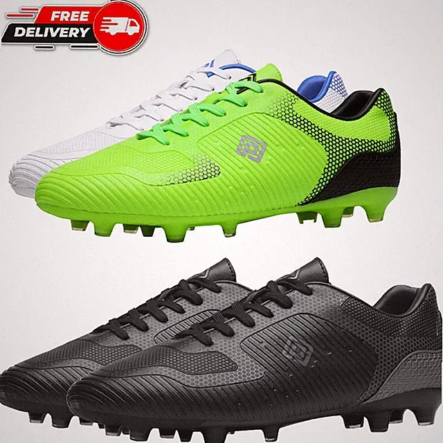 Mens Youth Soccer Shoes Outdoor Football Shoes Firm Ground Soccer Cleats Shoe US