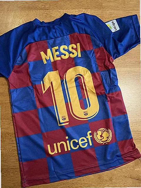Messi Boys' Jersey, Shorts, and Socks Set Ages 7-8