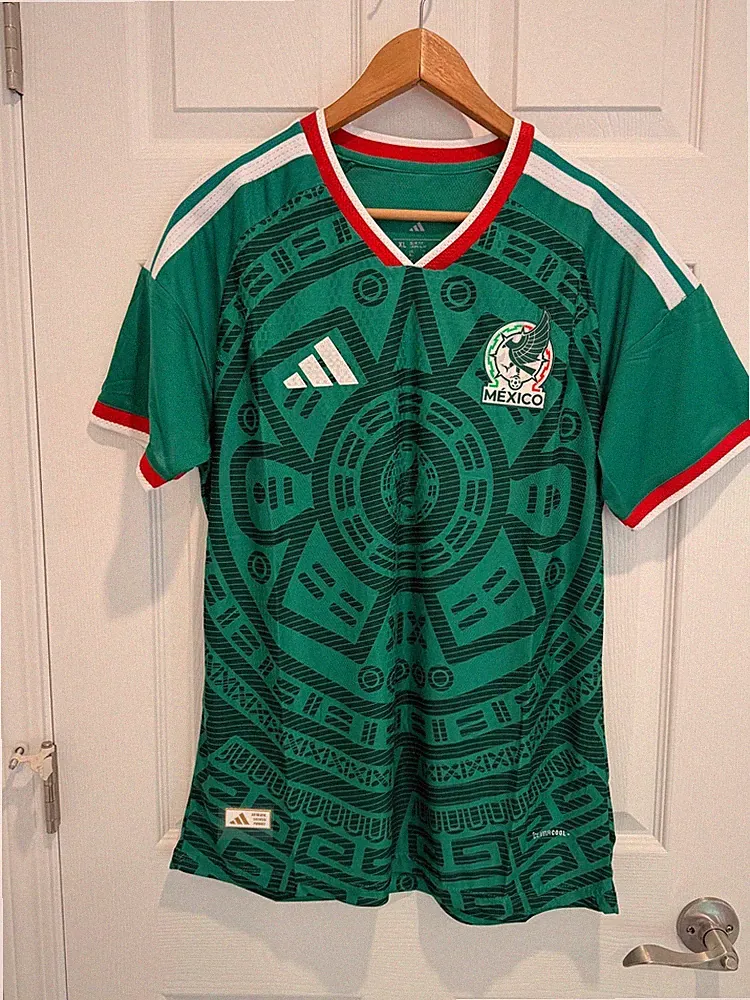 Mexico Adidas 2026 World Cup National Green Men's Soccer Jersey JL8537 M-XXL