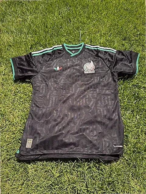 Mexico Black Jersey Player Version/version Jugador Size XL