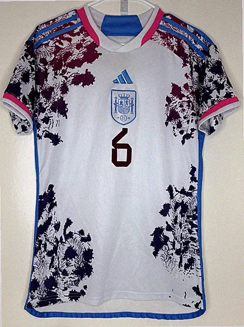 Mexico Women's Football Soccer Shirt Jersey Adult Small S #6 Slim Fit Adidas