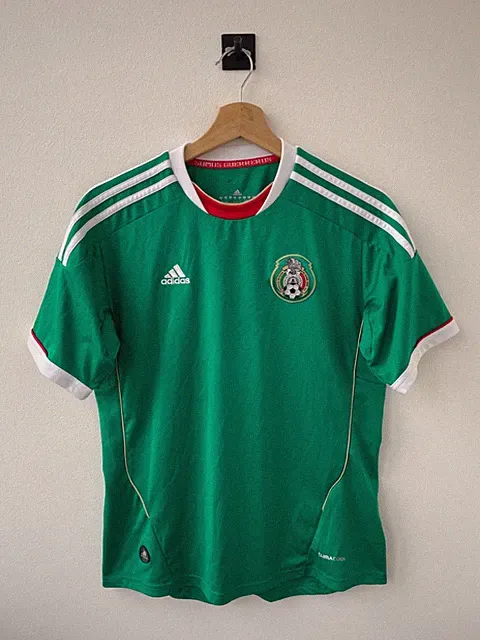MEXICO WOMEN'S NATIONAL TEAM 2011 HOME FOOTBALL JERSEY CAMISETA ADIDAS v12651