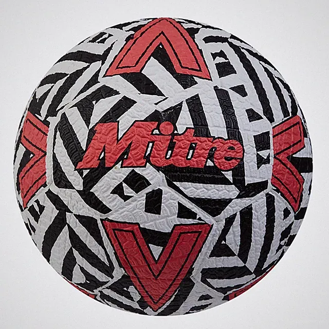 Mitre Street Soccer Ball - Durable, All-Surface, Unisex, Size 5