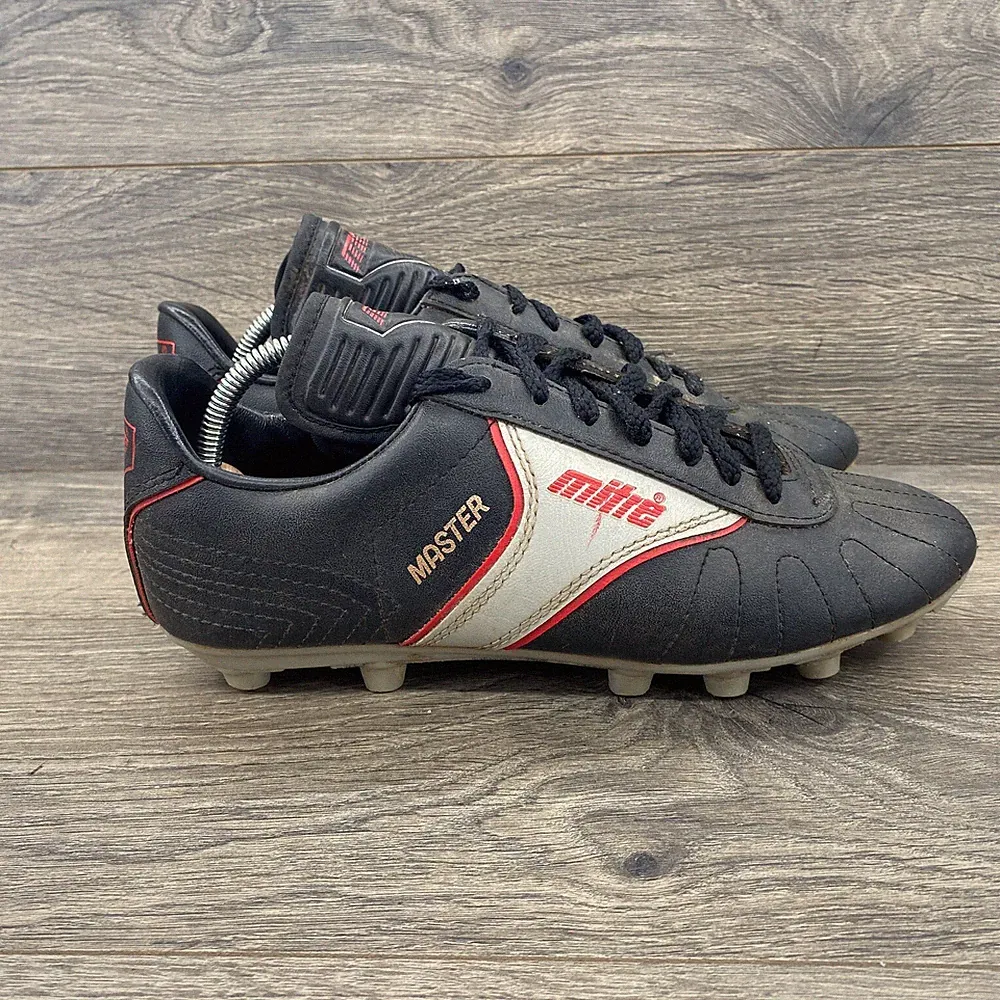 Mitre Titan Absolute Performance FG Soccer Cleats Youth Unisex Size 7.5 Black