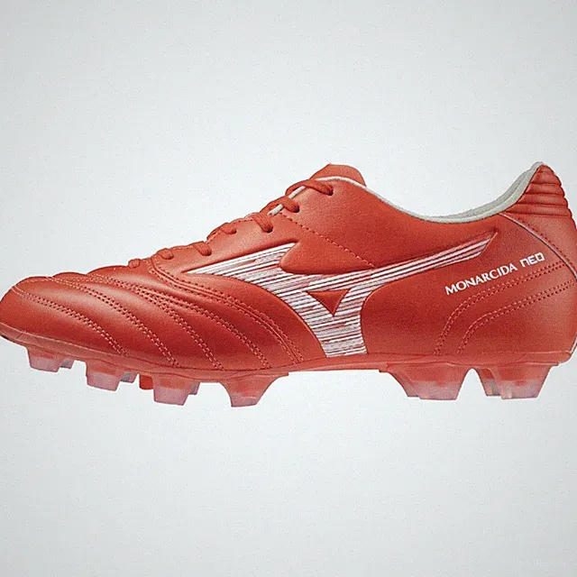 MIZUNO Monarchida NEO III SW KL P1GA2427 60 Red White Width 4E Soccer Cleats