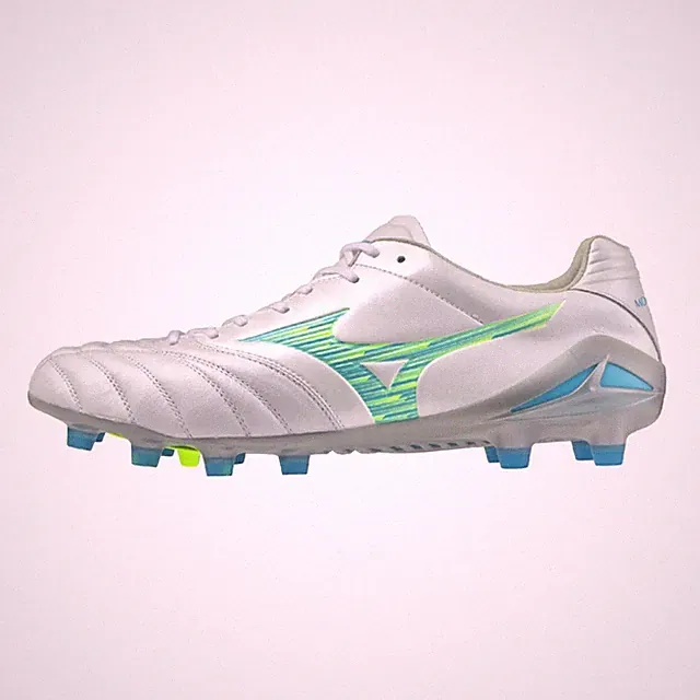 Mizuno Monarcida NEO 3 ELITE Soccer Cleats Wide Lightweight White/Gold Fr Japan
