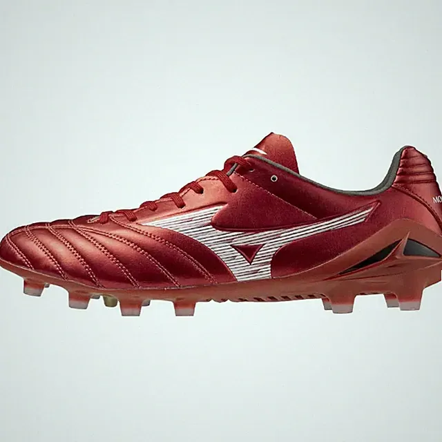 Mizuno Monarcida NEO 3 PRO Soccer Cleats Wide Lightweight Ruby Red/White Japan