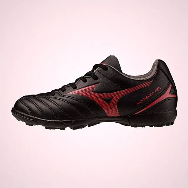 Mizuno Monarcida NEO 3 Select Jr Kids Soccer Shoes AS Black/Red Fr Japan