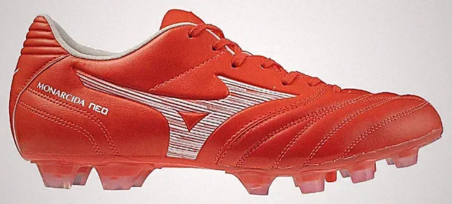 Mizuno Monarcida Neo 3 SW KL P1GA242760 Red White Soccer Football Boots Men's 27
