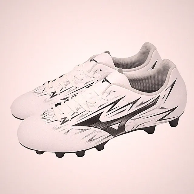 Mizuno Monarcida Neo III 3 Club Wide White Black Men Soccer Cleats P1GA2627-09