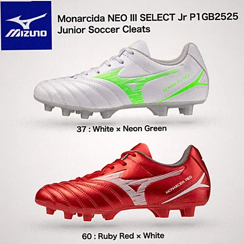 Mizuno Monarcida NEO III SELECT Jr P1GB2525 JAPAN Junior Model Soccer Cleats