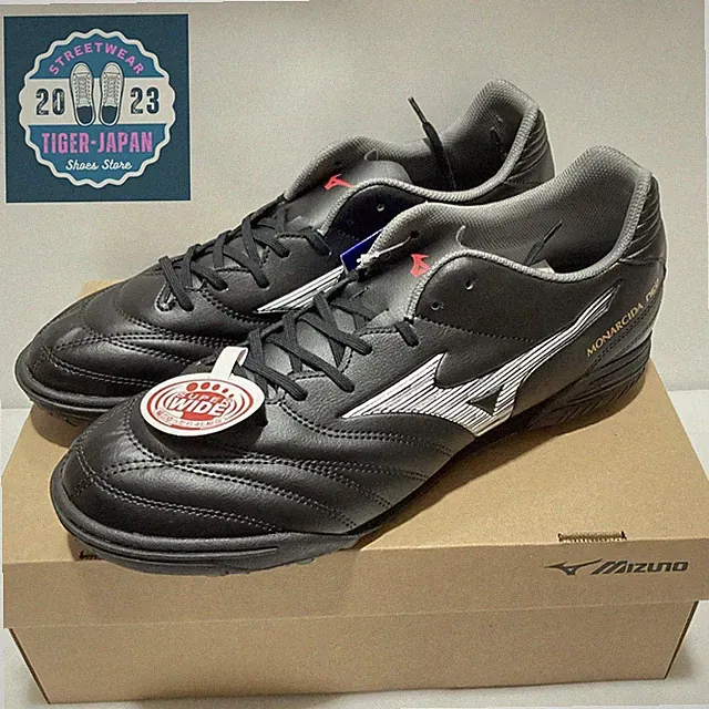 MIZUNO Monarcida NEO III SW AS P1GD242401 4E Black White Unisex Men Soccer Shoes