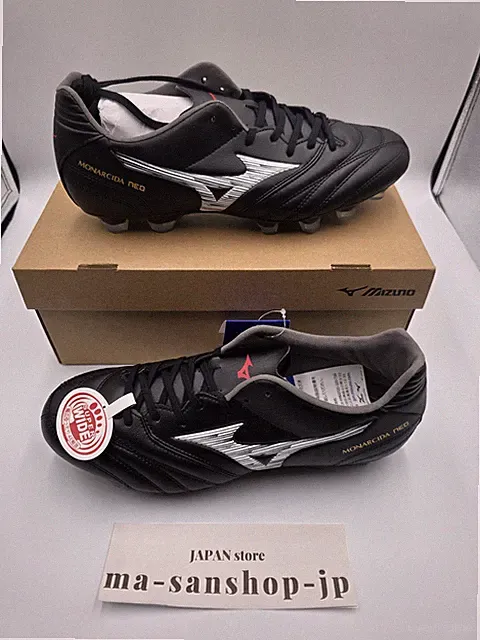 Mizuno Monarcida NEO III SW P1GA242401 Black x White Mens Soccer Football Cleats