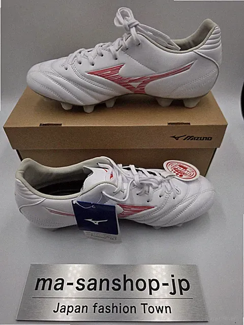 Mizuno Monarcida NEO III SW P1GA242460 Red x White Wide Fit Mens Soccer Football