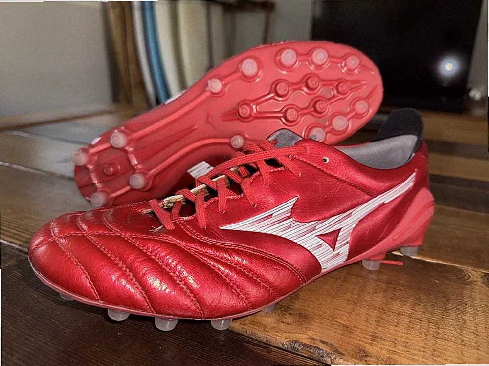 Mizuno Morelia Neo 4 Elite AG artificial ground soccer cleats men’s US 10