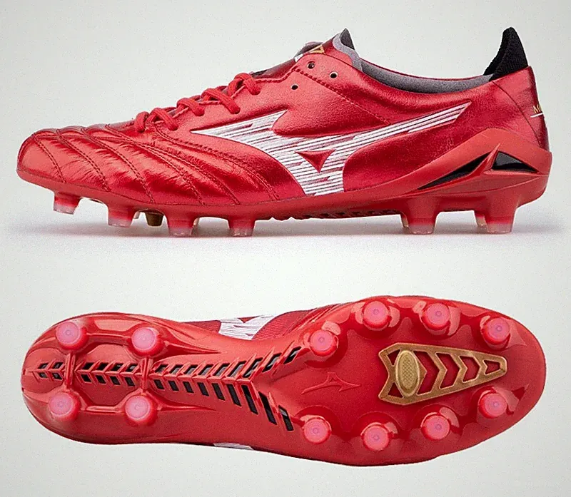 Mizuno Morelia Neo 4 Elite MD Soccer Shoes (P1GA253260) Football Cleats Boots