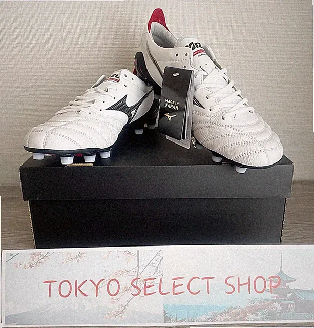 Mizuno Morelia Neo 4 IV Japan Soccer Cleats White Black P1GA2330 09
