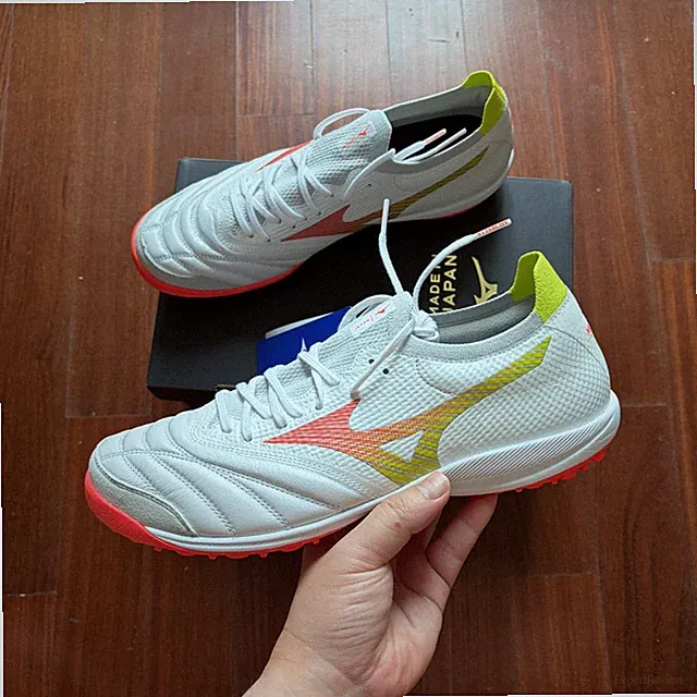 Mizuno Morelia Neo Sala Beta Japan TF Mens Turf Soccer Shoes White Q1GB269054