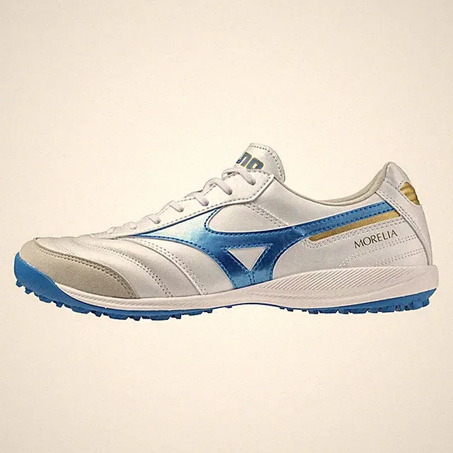 MIZUNO Morelia SALA ELITE TF Q1GB2412 25 Super White Pearl Laser Blue Futsal