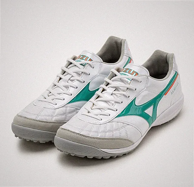Mizuno Morelia Sala Japan TF Mens Turf Soccer Shoes White Q1GB260235