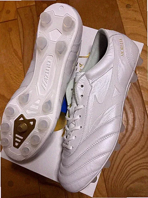Mizuno Morelia UL Japan 40th Anniversary Soccer Cleats White 29.5cm Limited