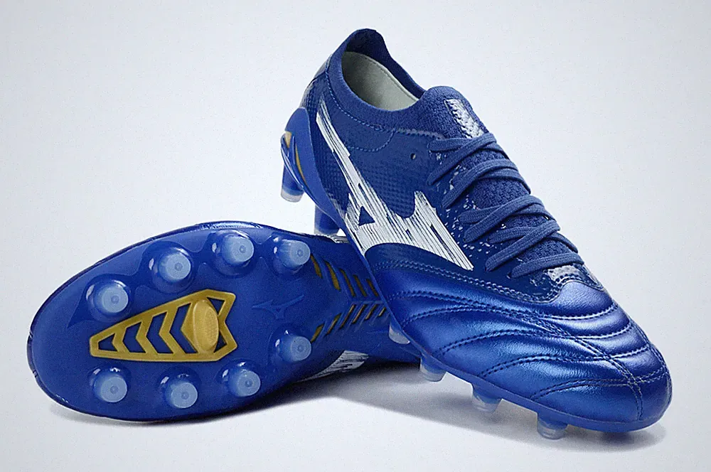 MIZUNO Neo JAPAN Soccer Cleats – – Made in Japan Football Boots BLUE SIZE 9.5