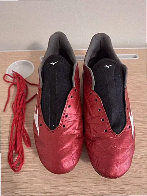 MIZUNO REBULA II V1 MADE IN JAPAN FG RED PASSION PACK - RED/WHITE. US 10