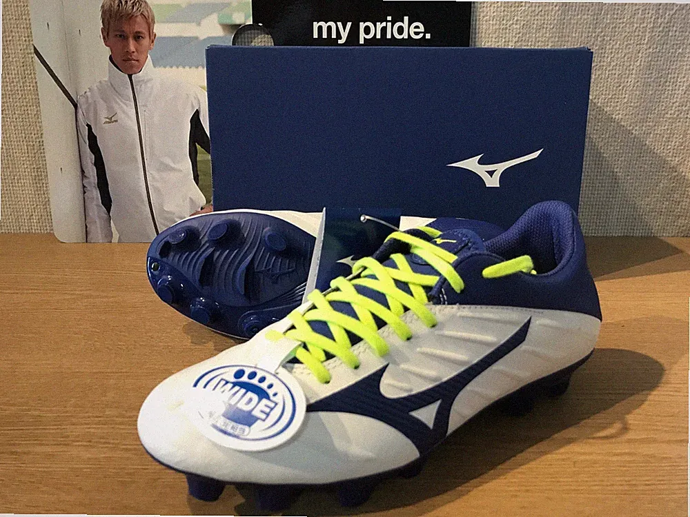Mizuno REBULA2 V2 WIDE SOCCER CLEATS HONDA US7.5/25.5cm/UK6.5 NEW! With box